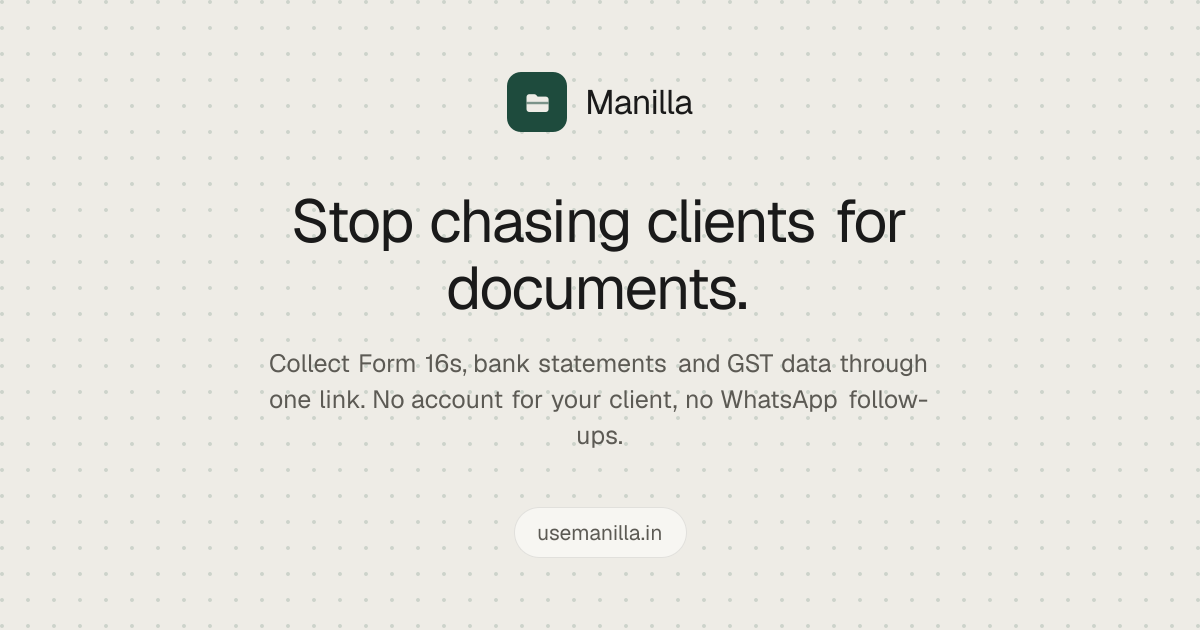 Manilla screenshot 1